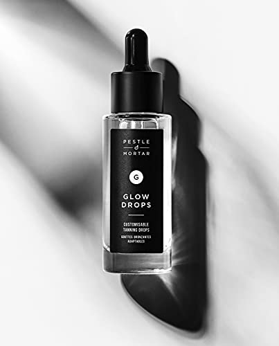 Pestle & Mortar 2% Pure Hyaluronic Acid Serum 30ml + Glow Drops - Customisable Self Tanner 30ml