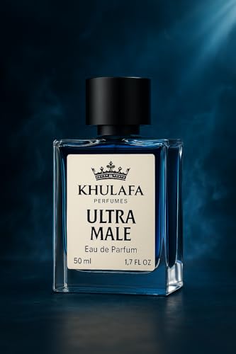 Image of Ultra Male Inspired Perfume for Men | Eau de Parfum with Pear, Cinnamon & Vanilla Notes | Bold & Long-Lasting Fragrance | Clubbing & Night-Out Scent | Gift for Him | 50ML