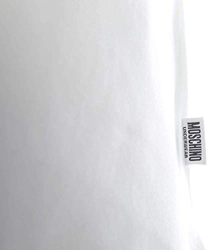 Moschino t-Shirt uomo Bianca in Jersey di Cotone con orso 