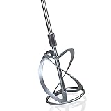 Hyundai Electric Paddle Mixer, 1600w / 1.6kw Plaster Mixing Tool, 230v/240v, 4m Power Cable, 990rpm Mixing Speed, 5 Piece Trowel Set, Multi-Purpose & 3 Year Warranty - Image 8