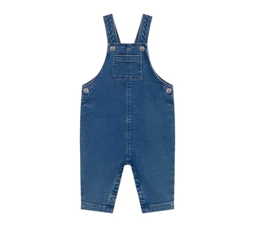 Petit Bateau Baby Boys A0cv8 Long Overalls, Blue, 18 months