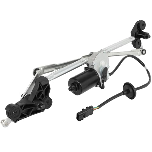 Image of ROADFAR Front Wiper Motor with Linkage Assy Replacement for 2001-2003 for Chrysler for Town & Country,2001-2003 for Dodge for Grand Caravan 5018657AA Wiper Motor 4 Pins