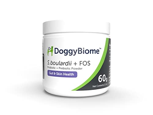 Animalbiome Dog Probiotics - S. Boulardii + Fos Probiotic And Prebiotic Powder For Dogs - 60G - Doggybiome #TOP19