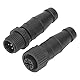 Marine NMEA 2000 Starter Kit Kabelstecker Abschlusskombination ABS Rostfreier Universeller N2K T-Stecker N2K 4-Wege-Block