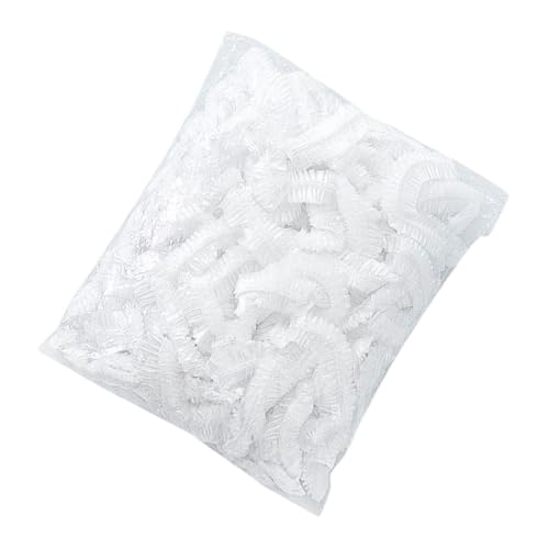 VALICLUD 100pcs Disposable Elastic Food Covers for Leftovers Stretch Bowl Covers for Storage Kitchen Fresh Keeping Bags for Bowls and Plates for Meal Prep and Outdoor Use