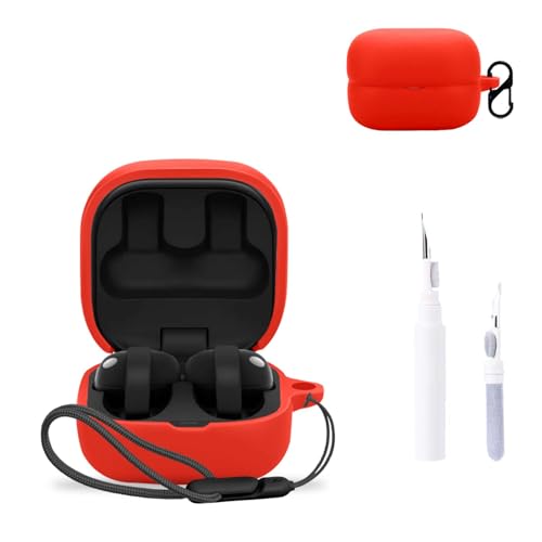 Sony LinkBuds�N���b�v�P�[�X�J�o�[�ANOUKAJU �C���z���ی�J�o�[(�J���r�i+�X�g���b�v+�N���[�j���O�y���t��)�����h�~�A���h�~�A�ϏՌ��ASony LinkBuds�N���b�v�p�P�[�X(���b�h)