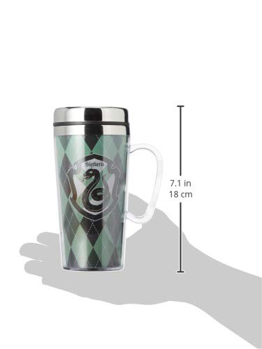 Image of Spoontiques Slytherin Insulated Travel Mug