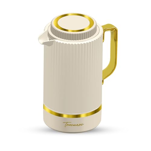 Image of Trueware Marvel 1200 Insulated Flask - 1000 Ml | PU Insulated Inner Stainless Steel Hot & Cold Flask, BPA Free, Leak Proof, Ideal for Tea, Coffee, Water, Hot Beverages