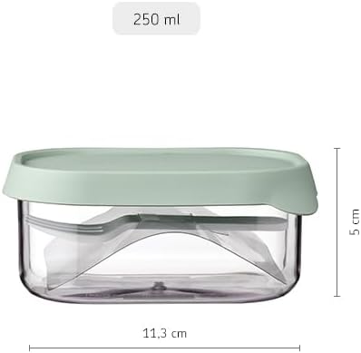 Mepal Take a Break Fruit Box To Go - 250 ml With Small Fork - Fits Ideally in Lunch Box - Vivid Mauve