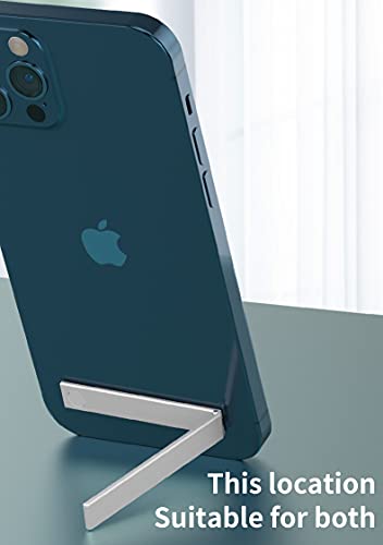 S&K Prime Phone Kickstand, Vertical And Horizontal Stand, Adjustable Angle, Compatible With Iphone 13/13 Pro/13 Mini/13 Pro Max/12/12 Pro/12 Mini/12 Pro Max And More (Black) #TOP4