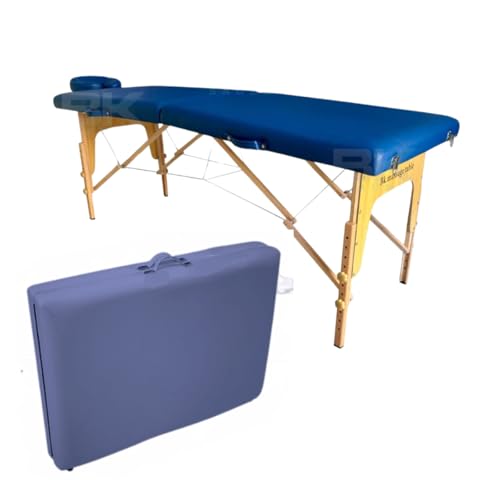 Maca Portátil Azul Bk Maleta Dobrável Regulagem Altura