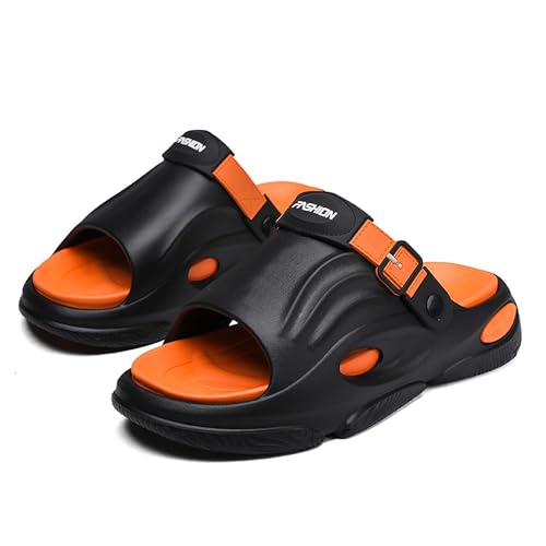 Men's Shallow Mouth Wide Casual Garden Shoes, Comfortable Swimming Pool Walking Shoes, Classic Lightweight Comfortable Beach Wading Shoes