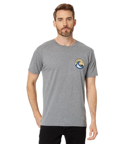 Haut Quiksilver Feelin The Vibe en jersey de coton premium gris taille MD