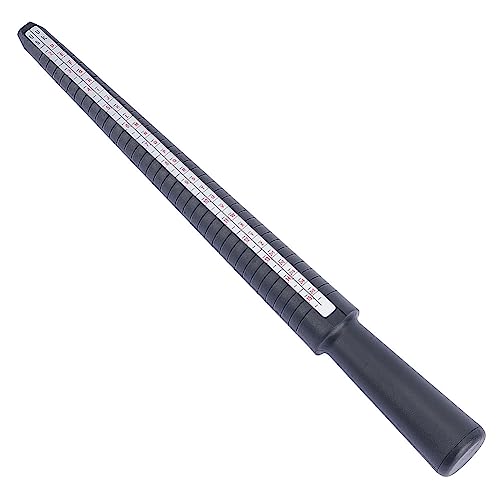 UNICRAFTALE 26.1x2.5 cm Ring Sizer Kunststoff Ringmesser Dorn US/UK Ring Größenmesser Werkzeug Schmuck Ringmaß Stab Fingerring Messstab Für Schmuck Fingerringherstellung