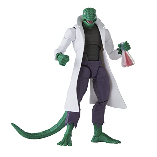 Boneco Marvel Legends Series Spider-Man, Figura 15 cm Marvel’s Lagarto - F3461 - Hasbro