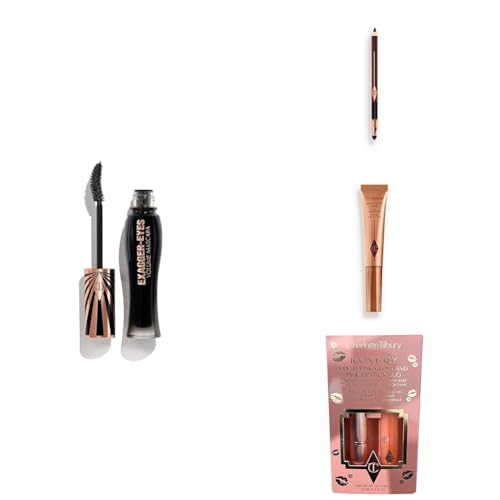 Charlotte Tilbury Eye & Lip Set: 28-Hour Exagger-Eyes Mascara, Rock 'N' Kohl...