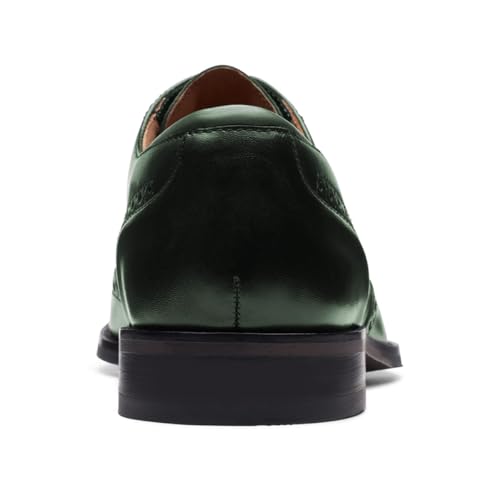 FSJ Men's Oxford Dress Shoes Classic Brogues Wing Tips Lace Up Punched Round Toe Derby Prom Oxford Shoes Size 4-16 US3