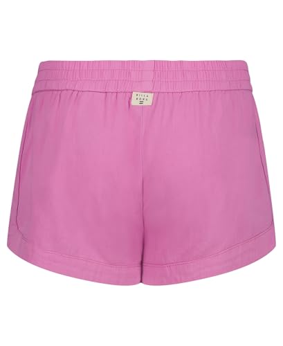 Image of Billabong Girls' Mad for You Elastic Waist Pull-on Shorts, Side Seam Pockets, Casual & Comfortable