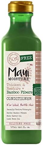 Maui Moisture Thicken and Restore Bamboo Fibers Conditioner, 19.5 Ounce
