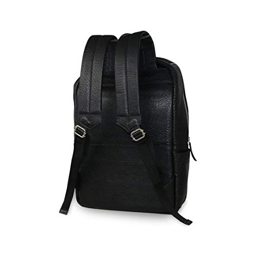 18-Black-Genuine-Leather-Laptop-Backpack-Water-Resistant-Casual-office-work-professional-College-Bookbag-Comfortable-Lightweight-Travel-Rucksack-Men