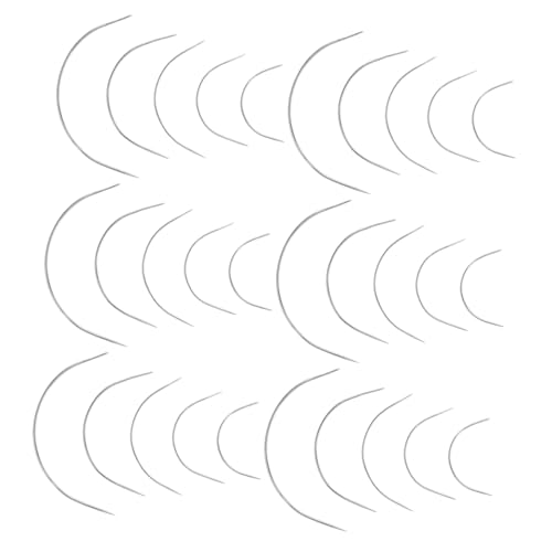 Beatifufu Versatile 50pcs Hand Sewing Needles Set Large -Type for Upholstery Fabric and Leather for Sewing Tasks