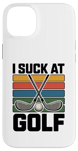 I Suck At Golf Joke ʔSt s Ȓj St X}zP[X iPhone 14 Plus p