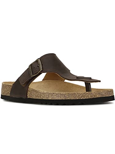 SCHOLL Men EDDIE THONG DARK BROWN Thong Slipper - 10 UK (B0C67FR1KF) Amazon Price History, Amazon Price Tracker