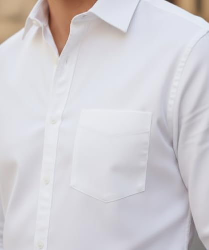 Image of Tagas Men's Shirt|Men's Everday Regular Fit Solid Shirt | Cotton Rich |Men's Washed Cotton Twill Casual Shirt - Regular Fit|(Available in Plus Sizes)