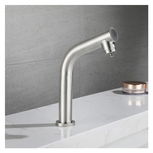 Robinet eau froide anti-gaspillage à pression pour évier et lavabo - 5