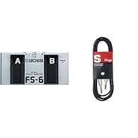 Product 1: Turn instrument effects on/off with your foot. Product 1: The FS-6 combines the functions of the FS-5L (latch type) and FS-5U (momentary type) footswitches. Product 1: Each footswitch can be assigned latch- or momentary-type. Product 1: St...