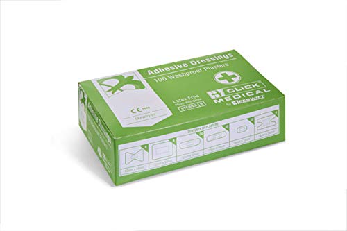 CLICK MEDICAL WATERPROOF PLASTERS 100 ASSORTED