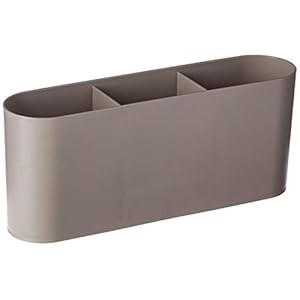 Escorredor de talheres Flat, 6 x 23,5 x 10 cm, Warm Gray, Coza, 17001-0126