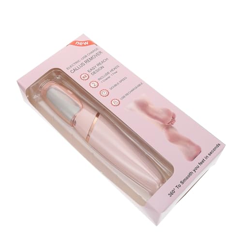 Healeved 1juego Removedor Eléctrico De Pies Pulidor De y Callosidades Herramienta Portátil Para Cuidado De Pies Para Mujeres y
