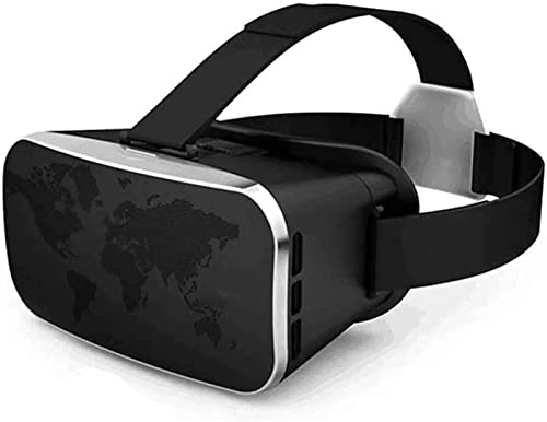 Dongng VR Headset Compatible with iPhone & Android - Universal Virtual Reality Goggles for Kids & Adults - Your Best Mobile Games 360 Movies w/Soft & Comfortable New 3D VR Glasses Portable