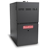 Goodman 80% AFUE Single Stage Upflow/Horizontal multi-speed 60k BTU Natural Gas furnace (14.5 wide) (GR9S800603AN)