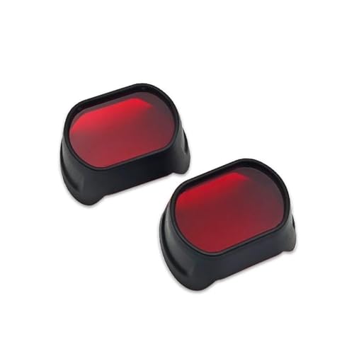 Gril de phare moto rouge pour 900DSX rigide