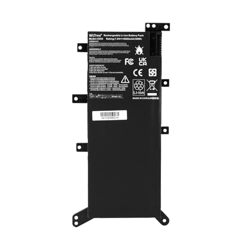 WLTree C21N1347 Batería para ASUS A555 A555L F555 F555L F555LA F555LB F555LD F555LJ K555 K555L K555LD R556 R556DA R556DG R556L R556LA R556LD R556LJ X555 X555L X555LA X555LN X556 X556U Battery