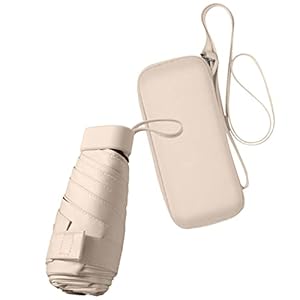 ESUFEIR Mini Travel Sun Umbrella fo...