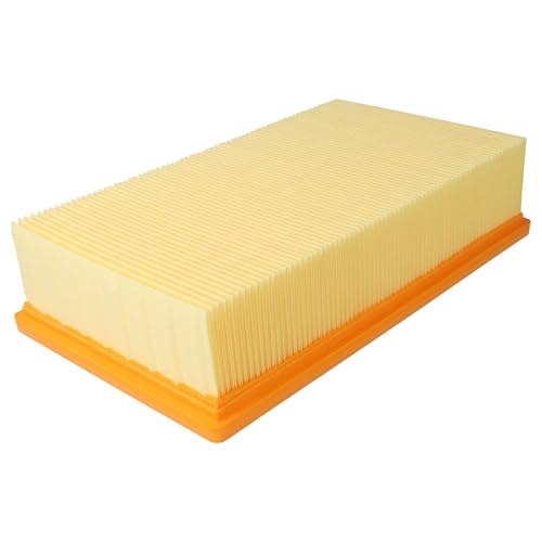 vhbw 1x Flat-Fold Filter compatible with Kärcher NT 35/1 Tact/Te/M, NT 361 Eco/Te/M, NT 40/1 tact, NT 45/1 Tact/Te/M Vacuum Cleaner - Pleated Filter Element