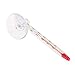 Aquarium Fish Tank Submersible Glass Thermometer Suction Hydrometer Waterproof Clear Durable