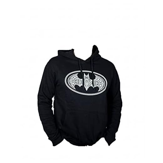 Sudadera Negra Batman Talla XL