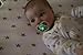 Dr. Brown's Advantage Glow-in-the-Dark Baby Pacifier, Fully Symmetrical Soother with Soft Silicone Bulb, Scooter Squirrel-Purple Nature, 6-18m, BPA Free, 4 Pack