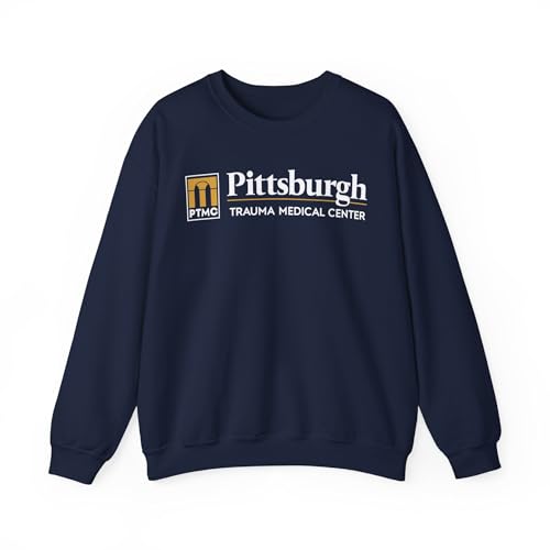 Trauma Medical Center Sweatshirt Dr. Robby ER Medical TV Show Merchandise Shirts Gifts (Ships from USA, takes 8-10 days.) (US, Alpha, 3X-Large, Regular, Regular, Navy)