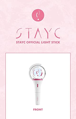STAYC OFFICIAL LIGHT STICK FANLIGHT MD GOODS K-POP SEALED, 101 * 95 * 248 mm