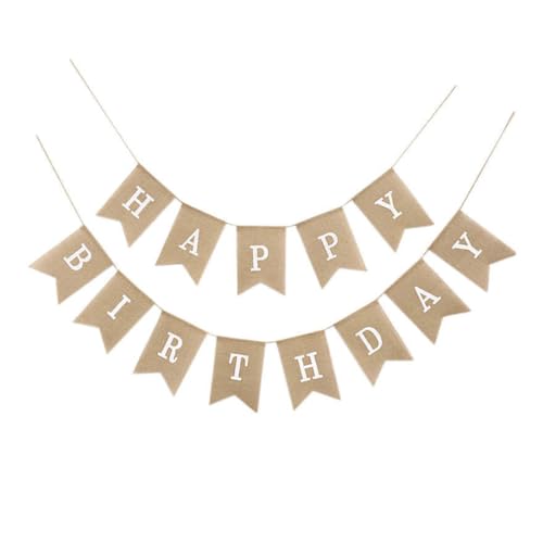 Aililong Guirnalda multicolor para cumpleaños, baby shower, fiesta, pancarta personalizada, 13 x 18 cm