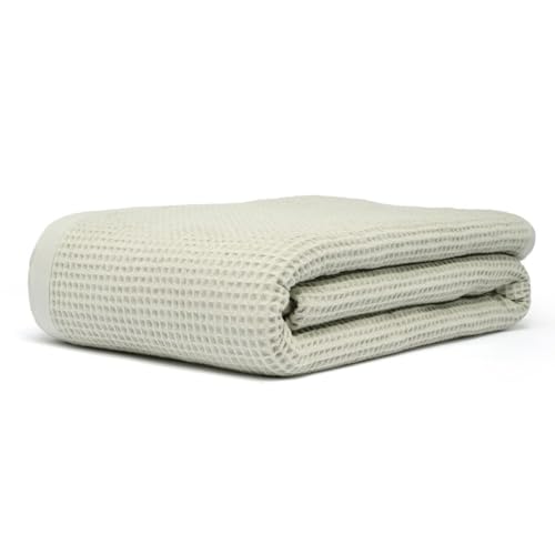 Organic Cotton Waffle Weave Blanket King Size