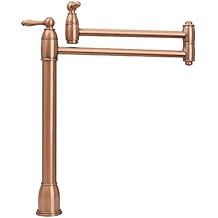 Akicon Copper Retractable Pot Filler Kitchen Faucet