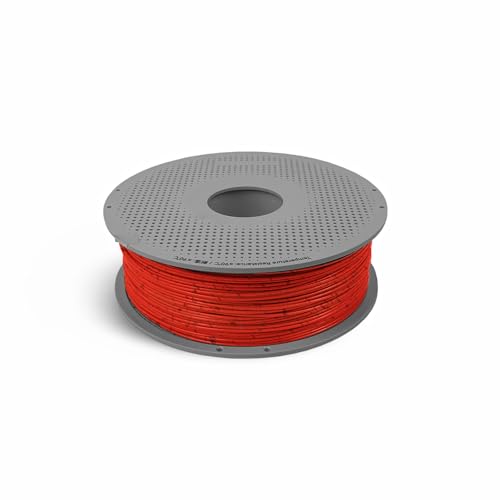 Image of 3IDEA Bambu Lab PLA Marble 3D Printing Filament - Red Granite, Reusable Spool 1KG