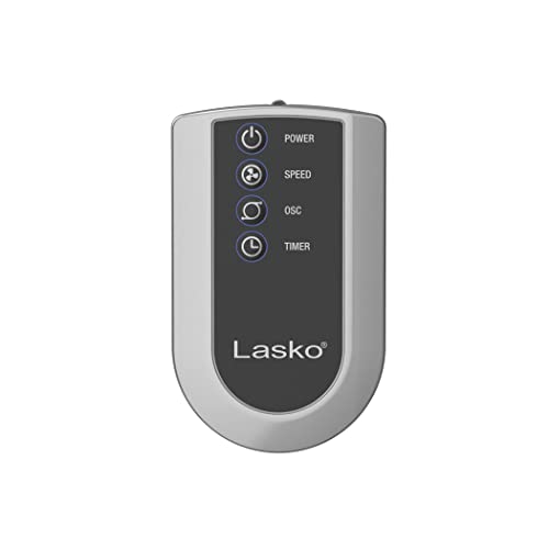 Lasko Oscillating Tower Fan, Remote Control, Timer, Dark Mode, 4 Speeds, For Bedroom, Living Room, And Office, 36”, Black, T36511 #TOP5