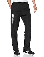 Canterbury Men's Open Hem Stadium Pant (New Fit), Black/White, XL